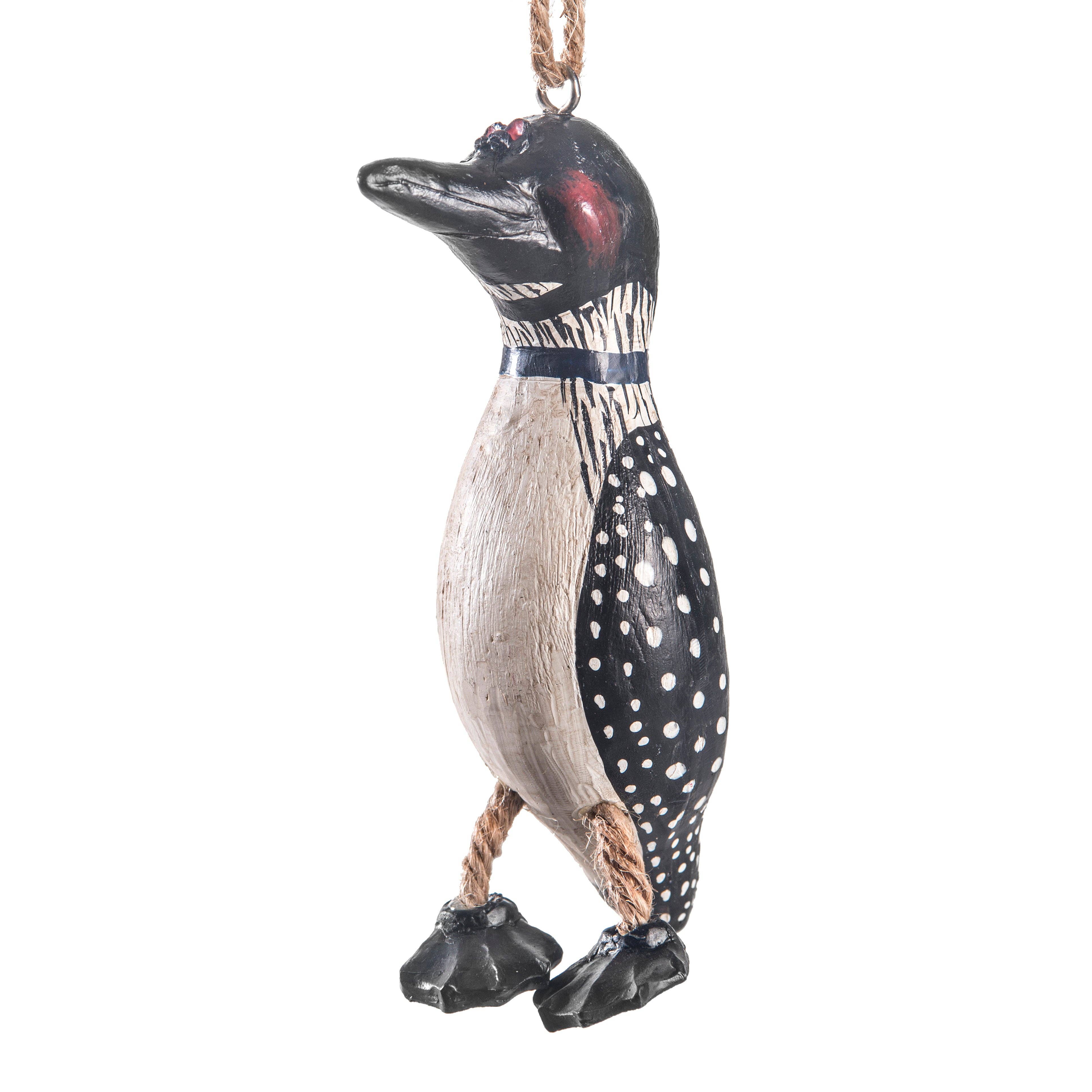 J Devlin Glass Art & Bert Anderson Collection - Wholesale Ornament - Bac 030 Loon Ornament0