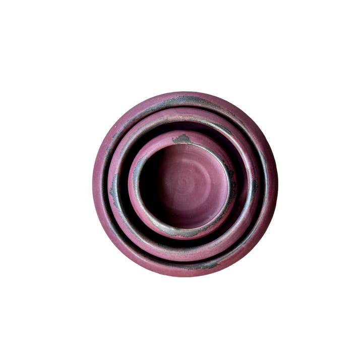 Gina DeSantis Ceramics - Wholesale Dinner Plate - Luna Crescent Plates2