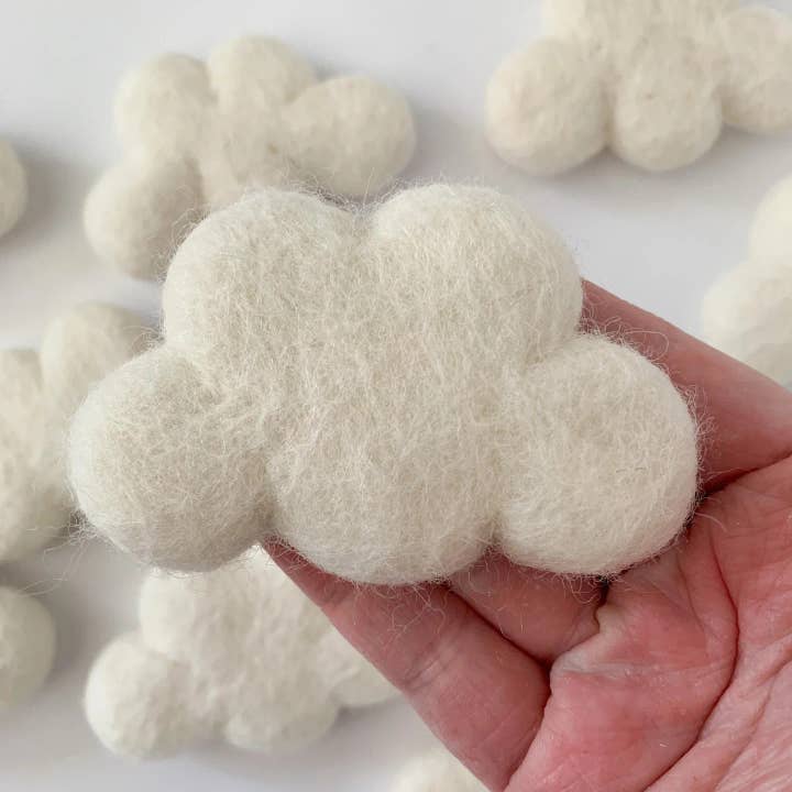 One Cream Felt Cloud and other Purchase Wholesale wool felt fabric. Free Returns & Net 60 Terms on Faire trending on Faire.