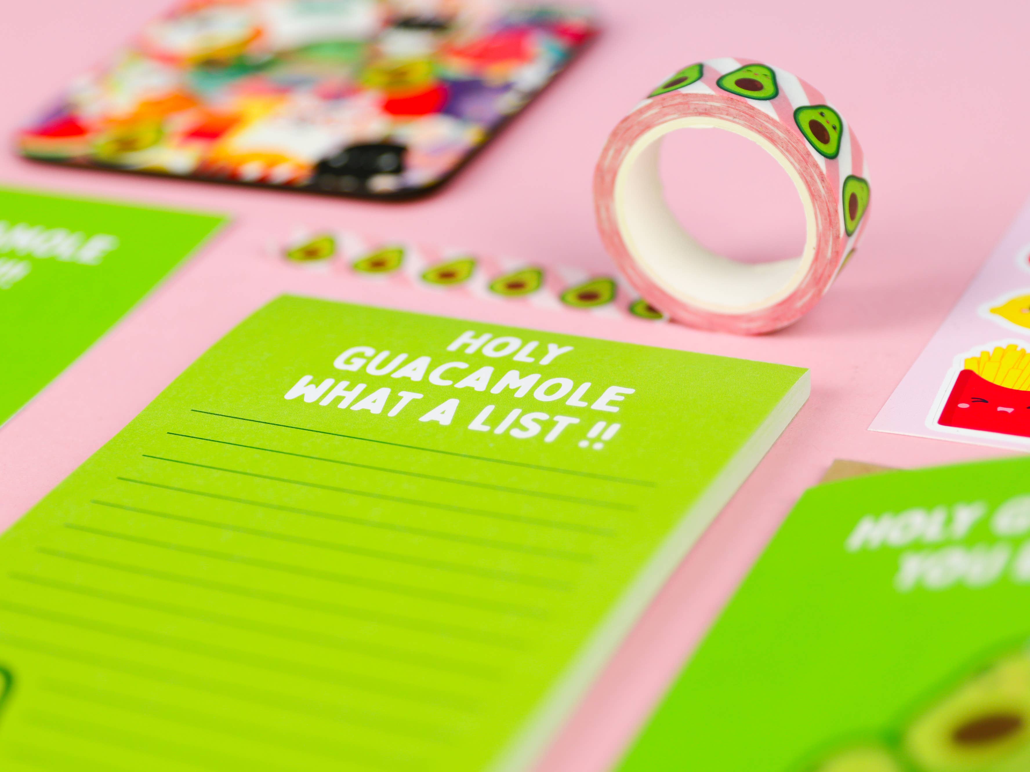 Studio Inktvis - Venta al por mayor Libretas - Bloc de notas Avocado Holy Guacamole ¡qué lista!7