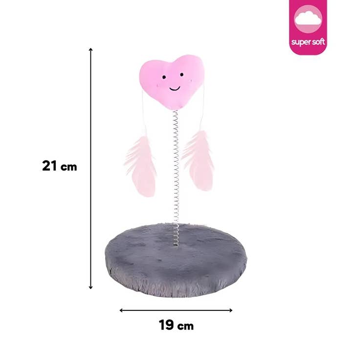 WufWuf – wholesale Pet toy – Cat – Swatter Spring Toy – Interactive Plush Toy for Kittens and Cats7