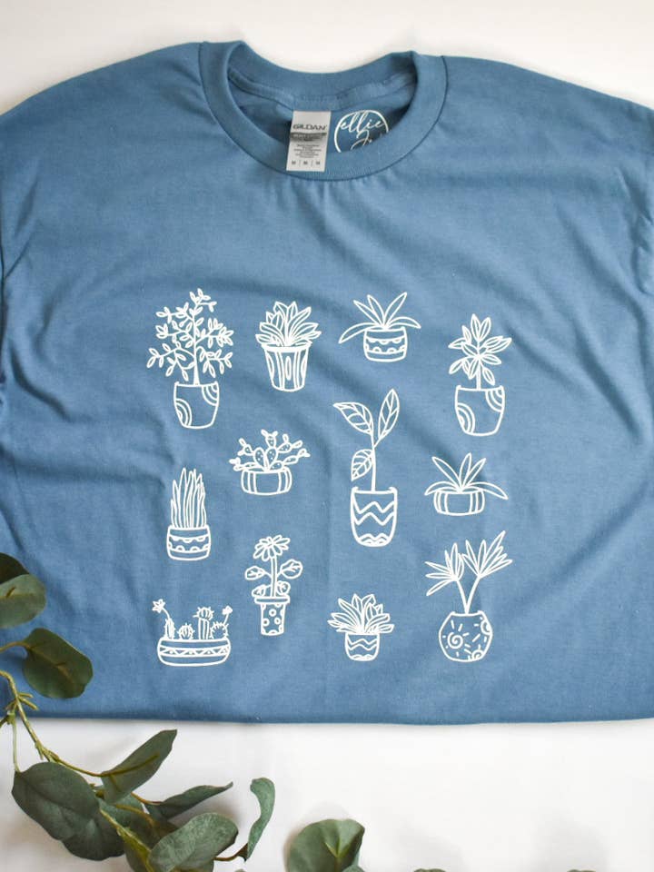 Plant Doodle Tee for wholesale by Ellie Jade Co
