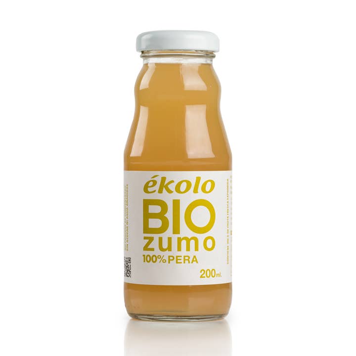 Organic Pear Juice, 100% squeezed, 12 units x 200ml for wholesale by ekolo