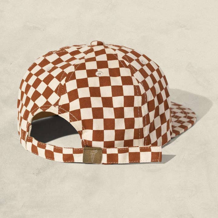 The Space Bureau - Wholesale Baseball Cap - Unisex - Bigfoot Cryptid Club 5-Panel Checkered Floppy Hat