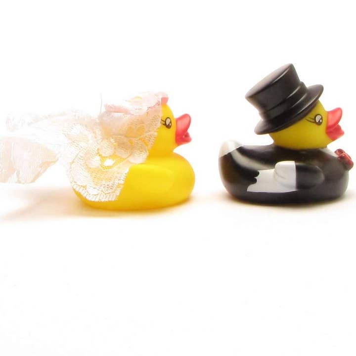 Duckshop - Wholesale Bath toy – Baby - Mini Bride and Groom Rubber Duckies - Rubber Ducks1