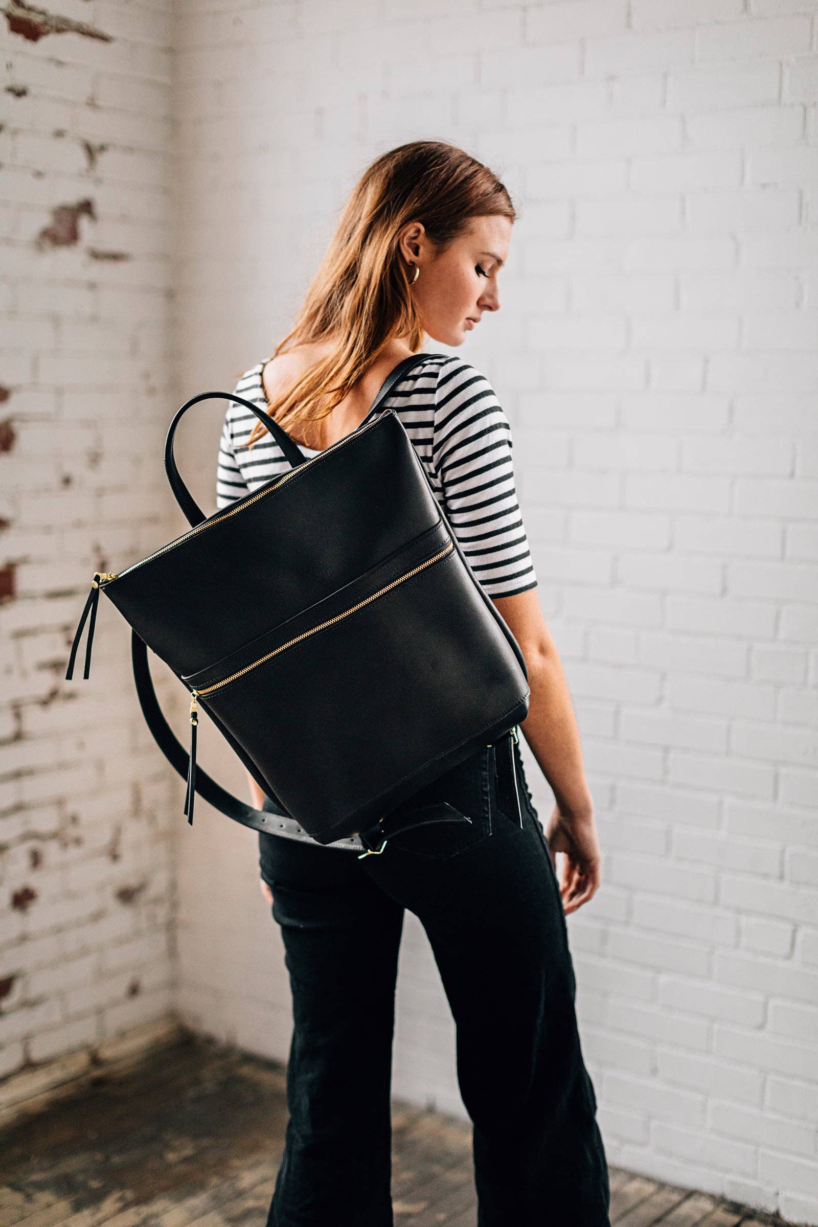 LIZ RIDEN - Wholesale Backpack - Women's - Backpack-Black6