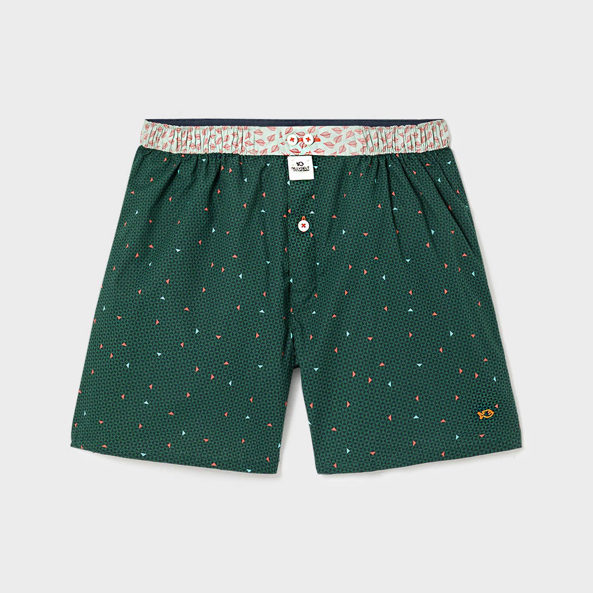 BILLYBELT – Roupa interior - Homem por atacado – Boxers 100% Algodão Orgânico Green Illusion