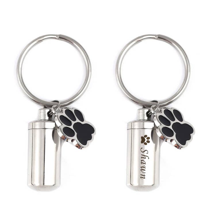 Anavia – wholesale Pet urn/keepsake box – Personalized Dog Urn Cremation Key Chain Memorial Ash Holder