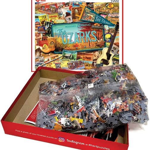 Hart Puzzles - Wholesale Puzzle - Adult - The Ozarks by Kate Ward Thacker2
