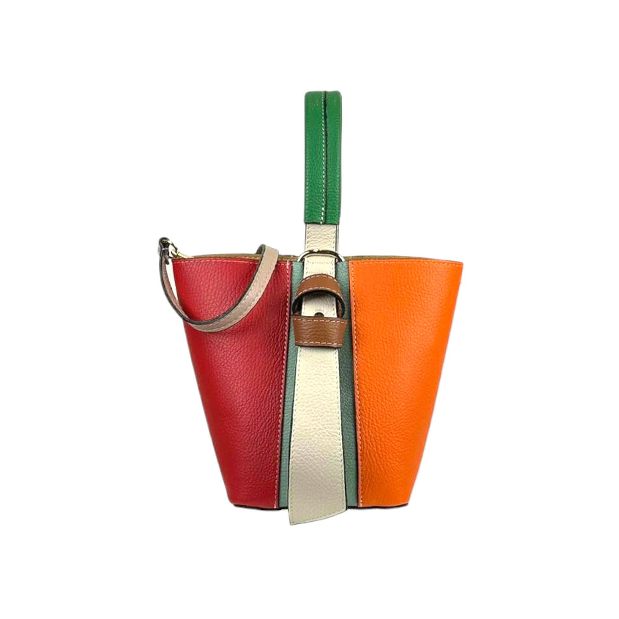 Chenson & Gorett - Wholesale Top Handle Bag - Women's - Multicolor and Exclusive Leather Bag with Women's Inner Bag17