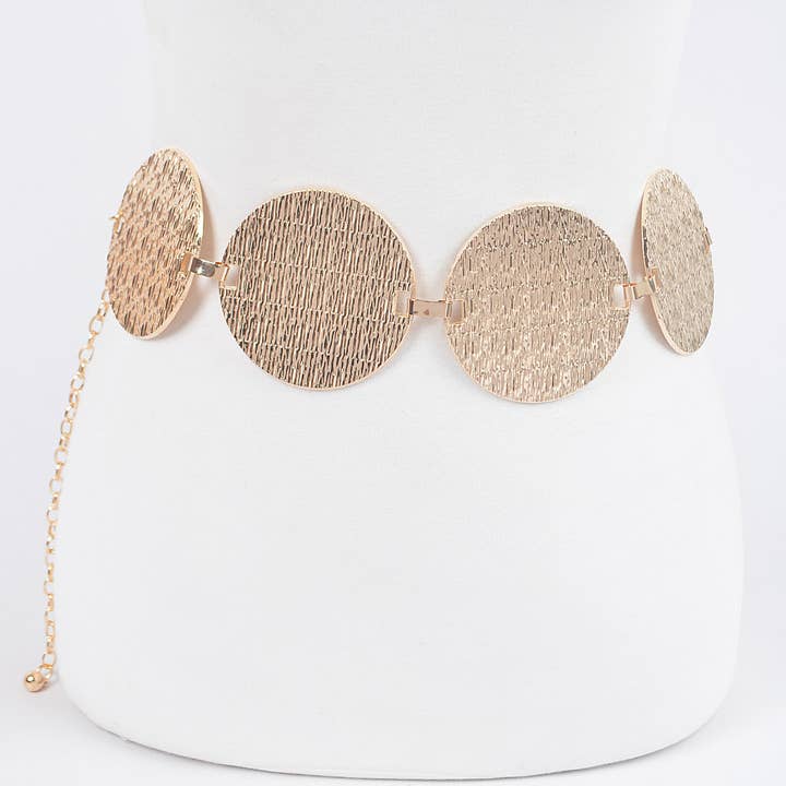 Ronde ijzeren riem in grote maten voor wholesale door 3AM BY H&D ACCESSORIES