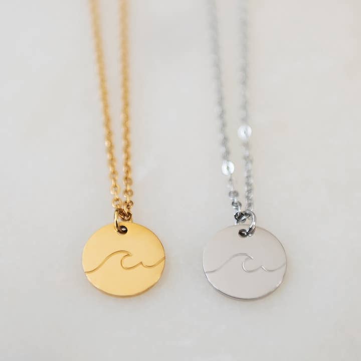 Ocean Wave Necklace for wholesale by 17 Mile
