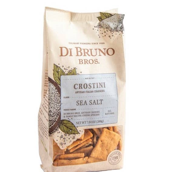 Crostini au sel de mer DiBruno Brothers pour la vente par Keystone Cheese