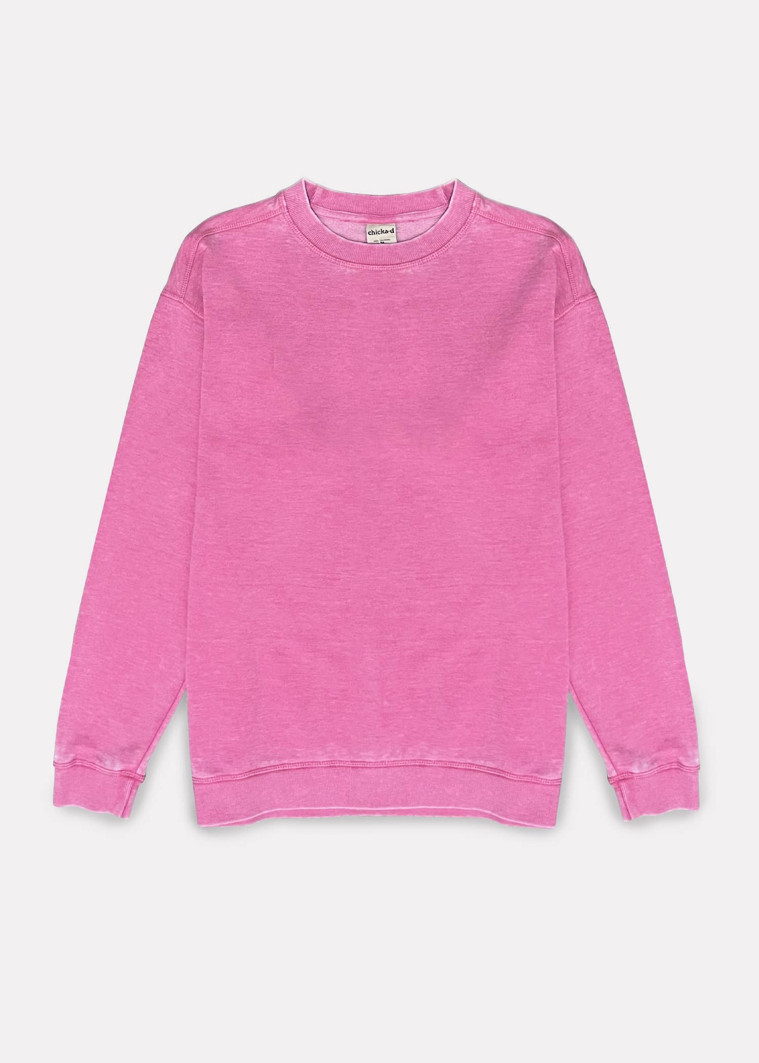 Campus Crew Sweatshirt in Bubblegum for wholesale on Faire2