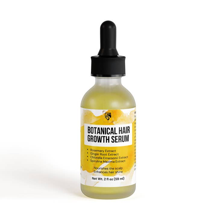 Botanical Hair Growth Serum – Rosemary & Ginger Extracts | 2 fl oz for wholesale by theLifeSupps.com