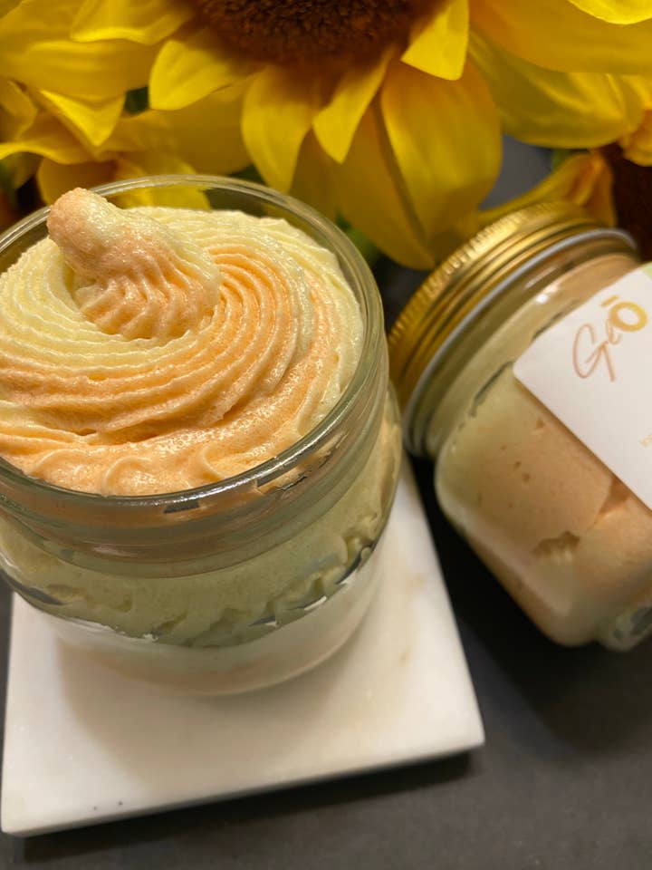 Mango Pineapple Body Scrub for wholesale by Glo Butt'r