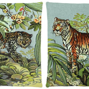Jungle Katzen | Wildtiere | Gewebt für den Großhandel von FS Home Collections