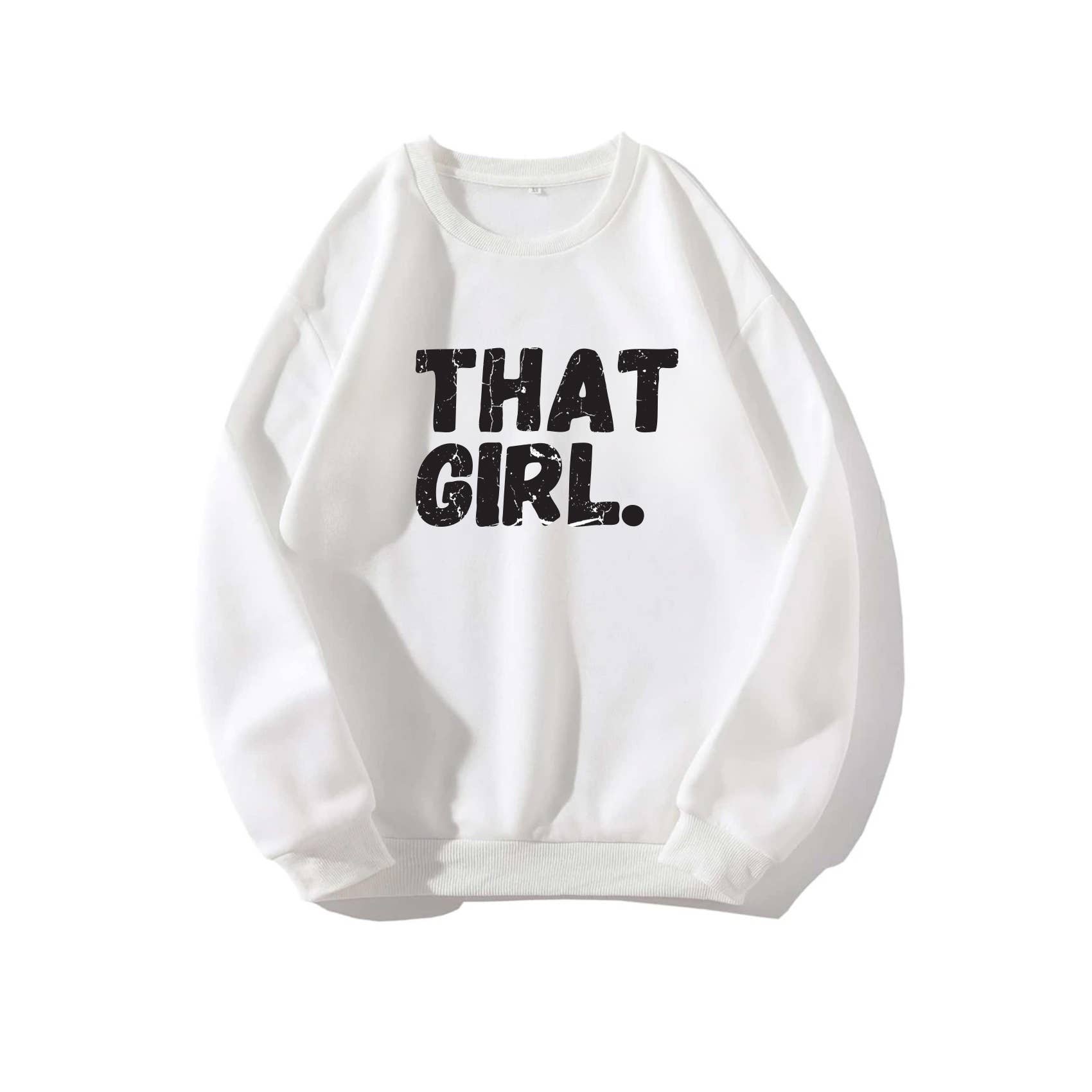 Nobrand - Wholesale Hoodie - Women's - DOC-L4598 THAT GIRL GRAPHIC SWEATSHIRT