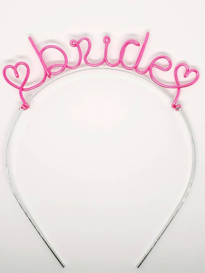 Bride Headband for wholesale by Dina Loves Wire