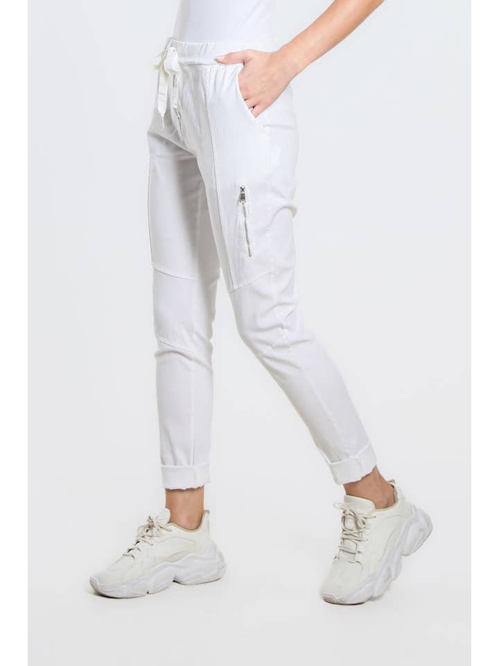 TINA Stephens Italy/Tees By Tina - Wholesale Pants - Women's - Danica Side Zipper Pant (PL155)6