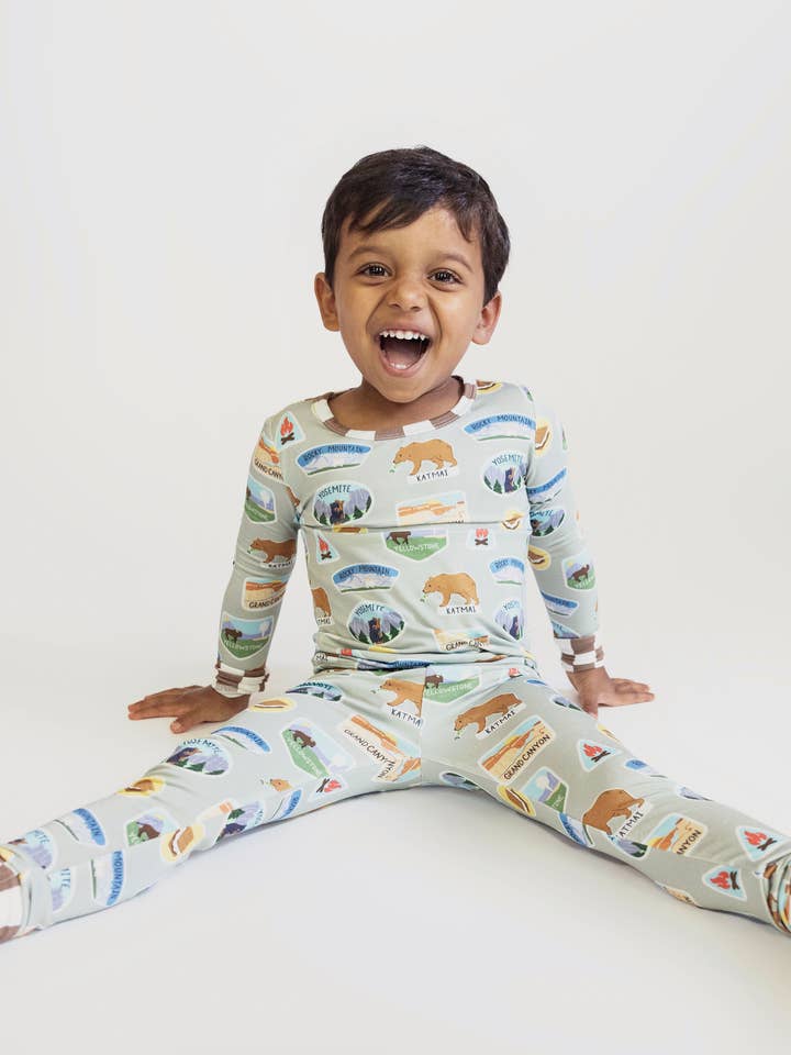 Pijamas de Parques Nacionales para venta al por mayor de Rayns Tiny Stitches