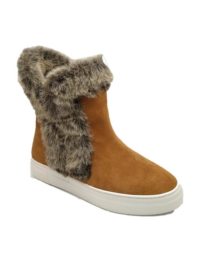 Vilma höga läderstövlar med päls – Conchisa för wholesale av CONCHISA