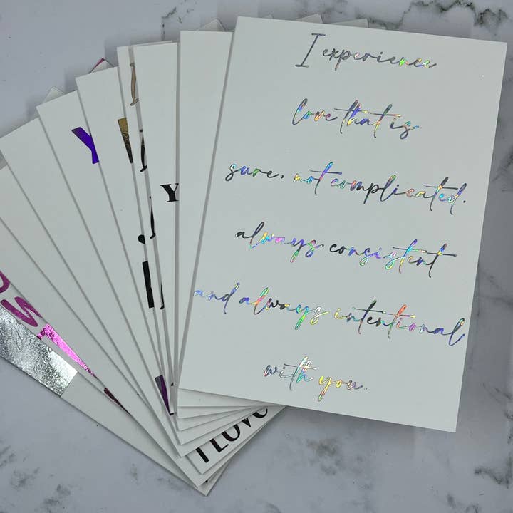 D. Johnson & Co Greetings - Wholesale Love Card - Love Affirmation Boxset5