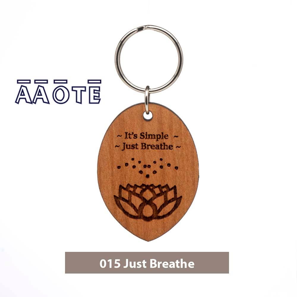AAOTE – wholesale Keychain – Unisex – Wood Essential Oil Diffuser USA Made Key Chains1