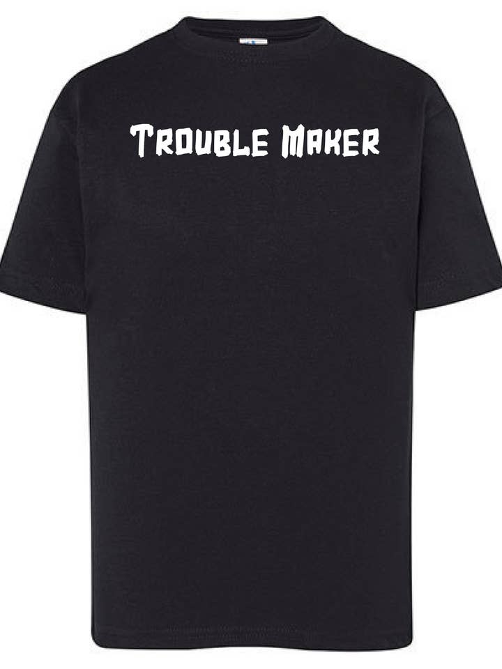 Barn - T-shirts - Trouble Maker för wholesale av PrintFreakz