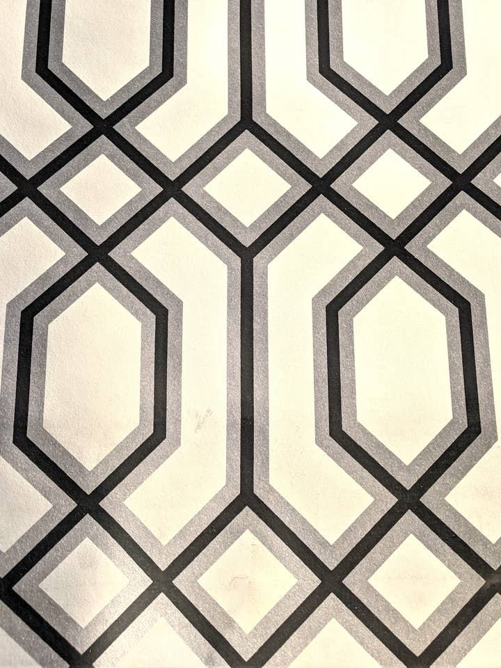 Geometrische Blöcke für den Großhandel von Sparkle Face Wallcoverings