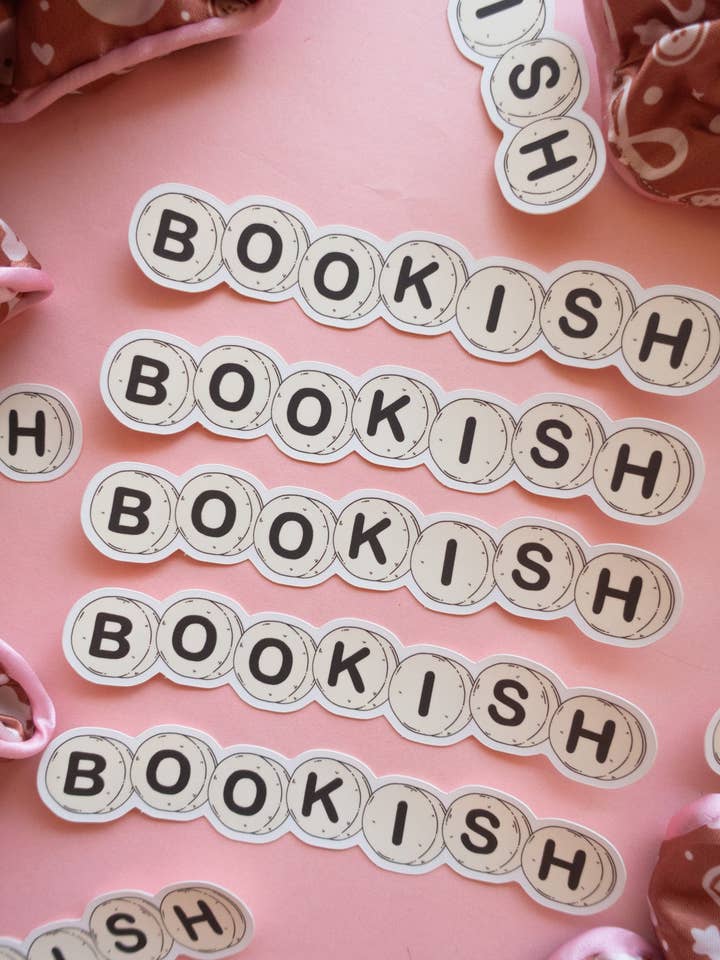 Pegatina XL de libros para venta al por mayor de Jollie Ollie Designs