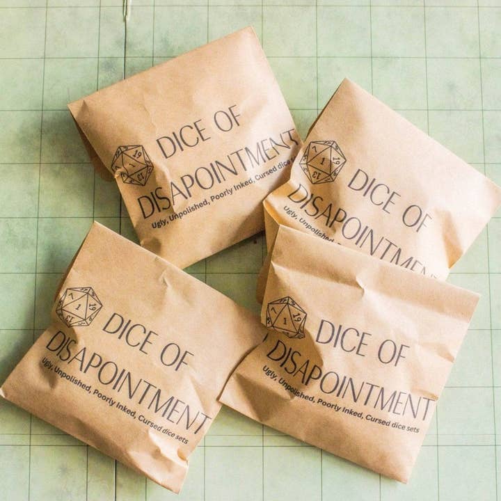Mystery Dice Goblin - Wholesale Dice - DnD Dice of Disappointment - Funny dnd Dice