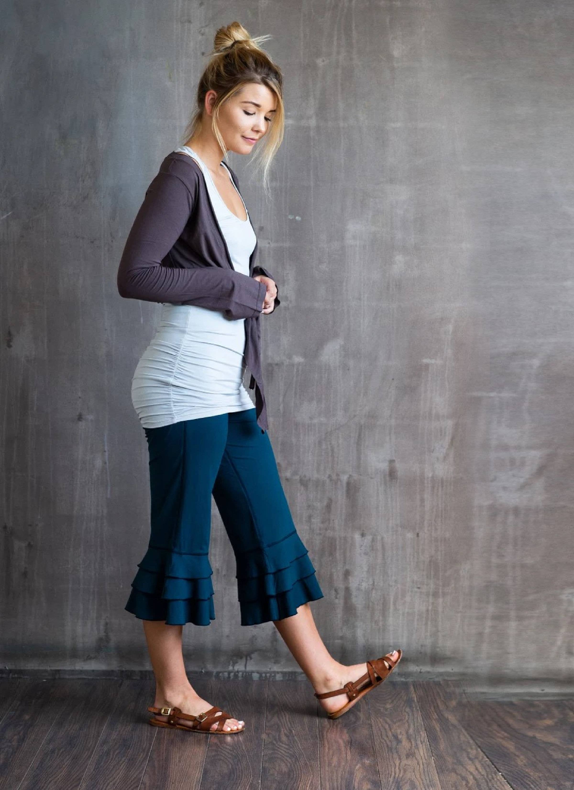 Paramita Designs - Wholesale Pants - Women's - Darlene Ruffle Pants10