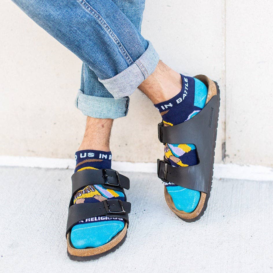 Sock Religious - Venta al por mayor Calcetines - Unisex - Calcetines invisibles St. Michael4