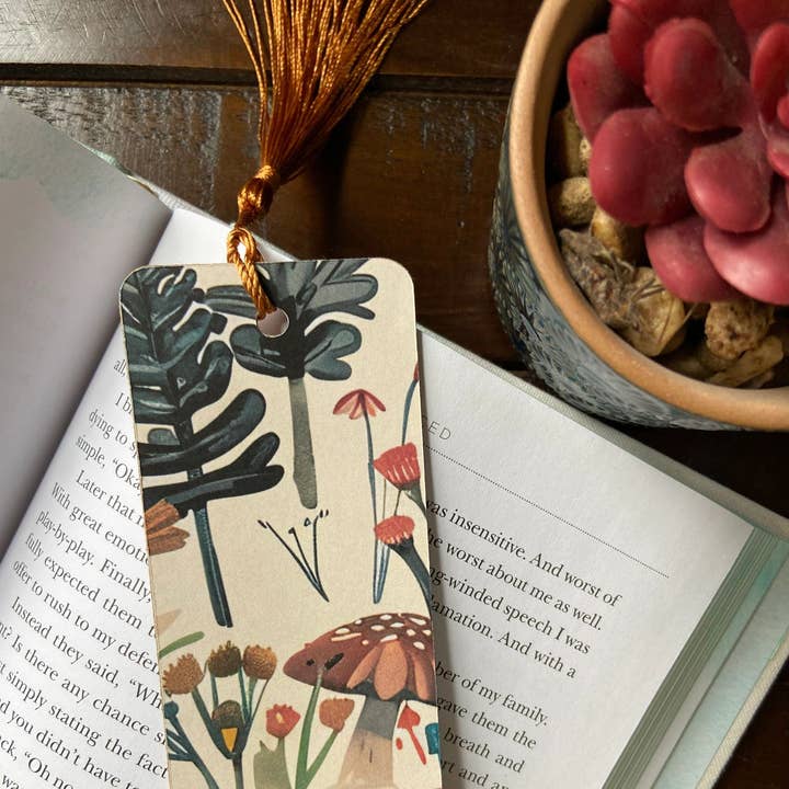 Mushroom Bookmarks for wholesale by Readers Gonna Read