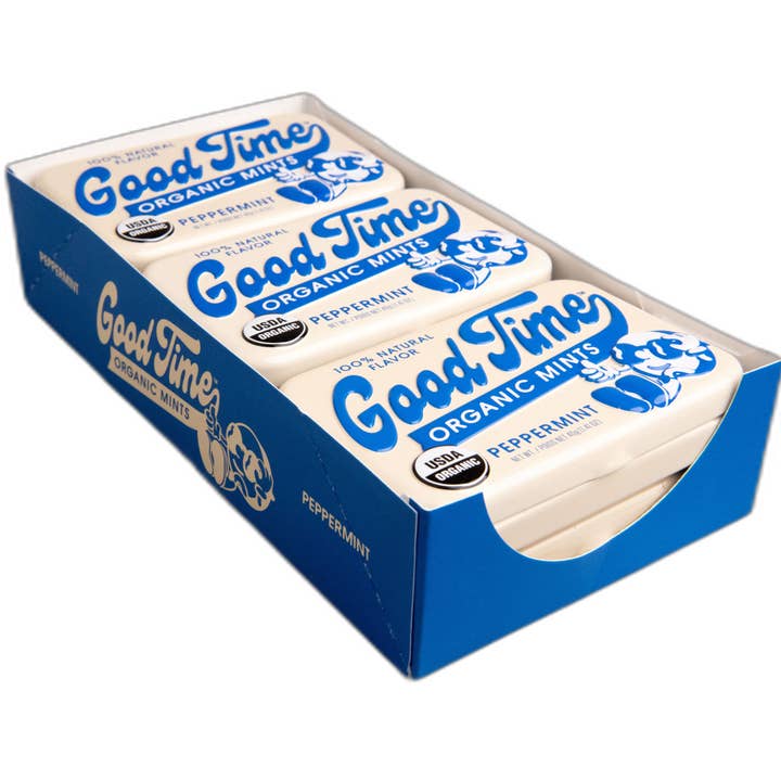 Big Sky Brands Inc. - Wholesale Mints - Good Time Organic Mints - Peppermint - 48ct3
