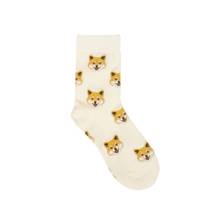 7DAYSSOCKS - Wholesale Socks - Women's - Women's Crew Mini Dogi Socks