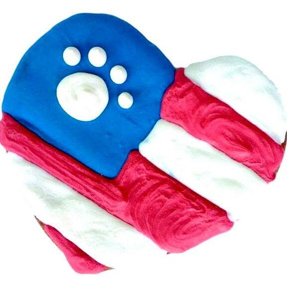 American Folk Heart - Dog Treat for wholesale by Taj Ma-Hound Bakery for Dogs
