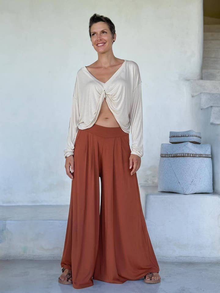CARAUCCI - Wholesale Pants - Women's - Palazzo Pants6