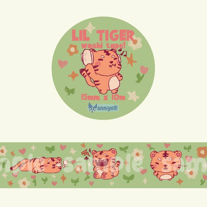 anniyell - Wholesale Washi Tape - lil tiger! Washi Tape2