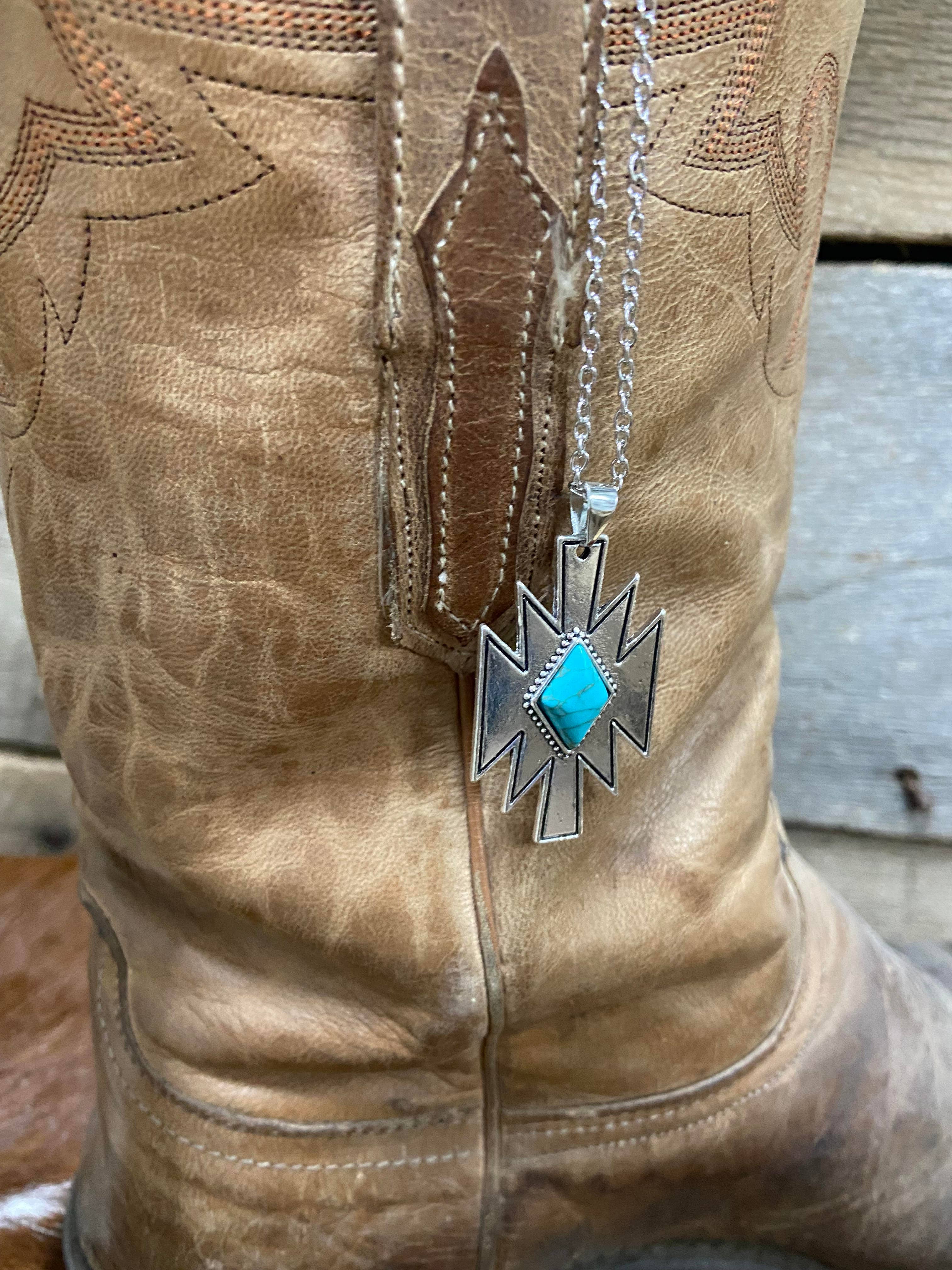 Texas Western Cowhide Bags and More - Wholesale Pendant/Charm Necklace - Aztec Necklace1