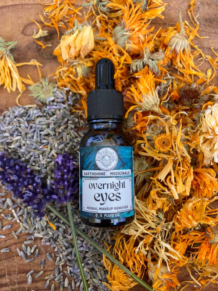 Huile de Nuit pour les Yeux pour la vente par Earthshine Medicinals