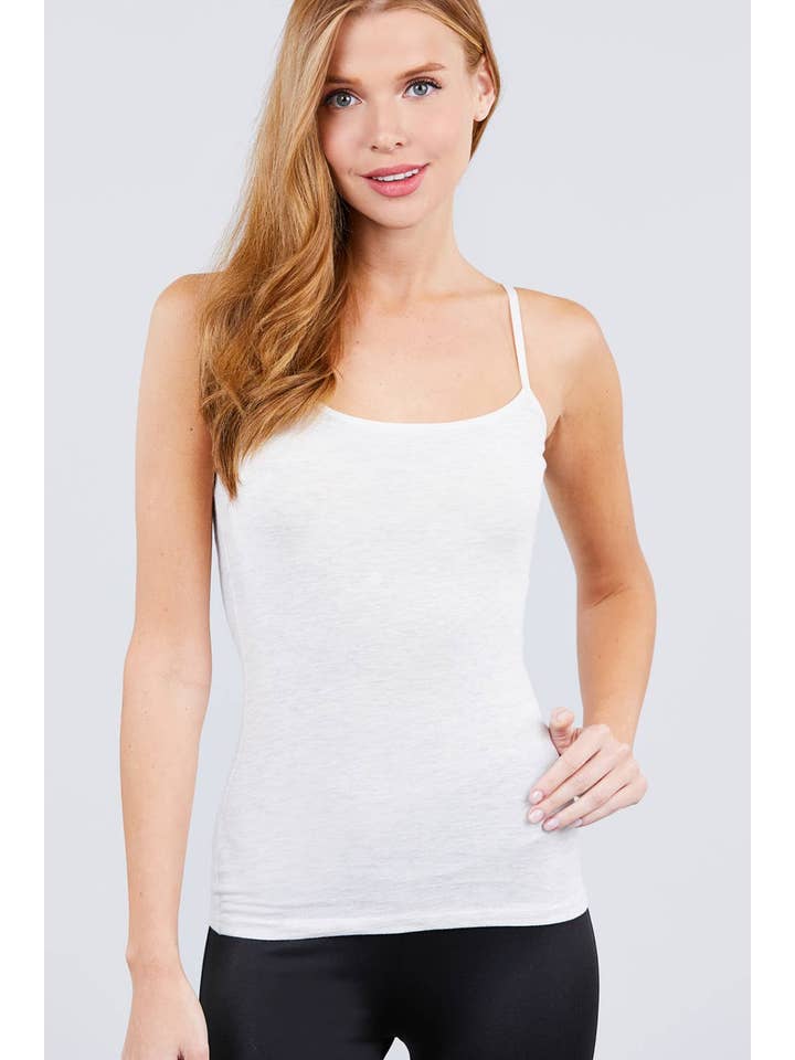 Vanilla Monkey - Wholesale Camisole - Women's - Spaghetti Straps Cropped Cami Top12