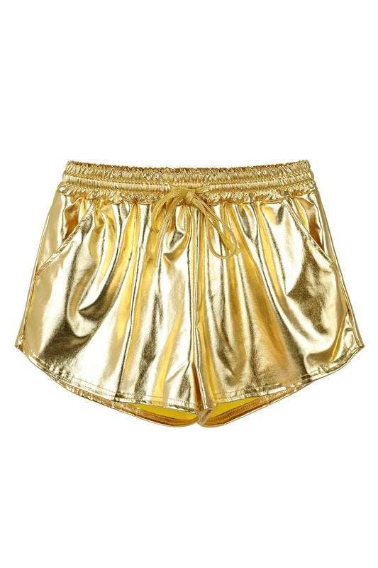 Flarix - Wholesale Shorts - Women's - metallic fashion shorts 13