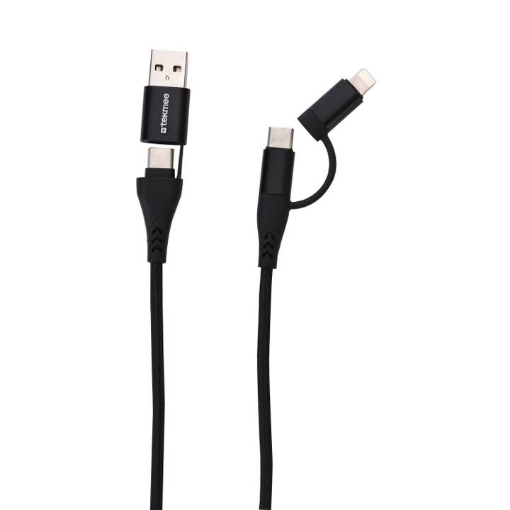 Tekmee - Wholesale Portable Charger - All in 1 charging cable2