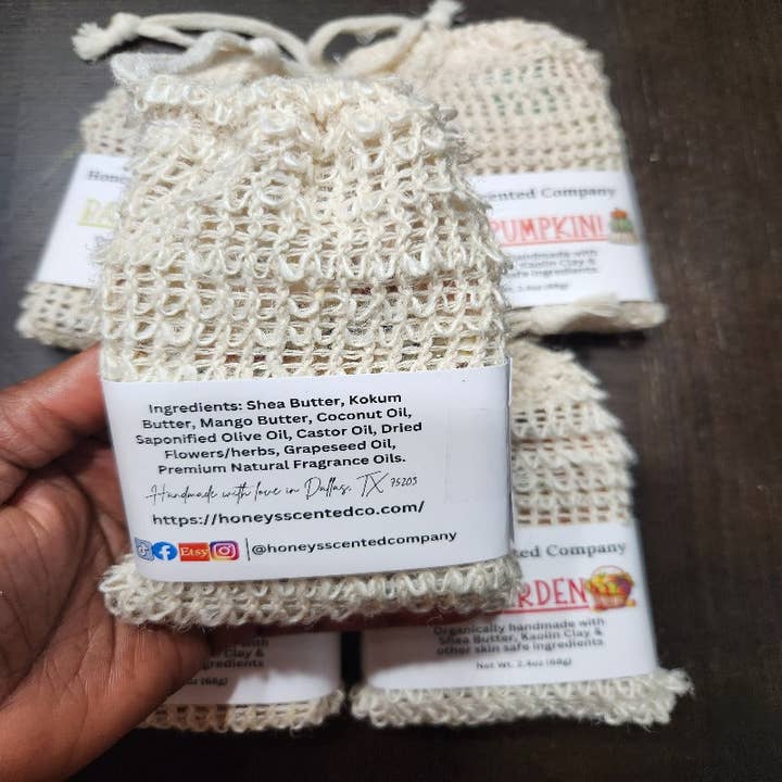 Honey's Scented Company - Wholesale Bar Soap - All Natural Organic Cold Processed Soaps + Loofah Bag12