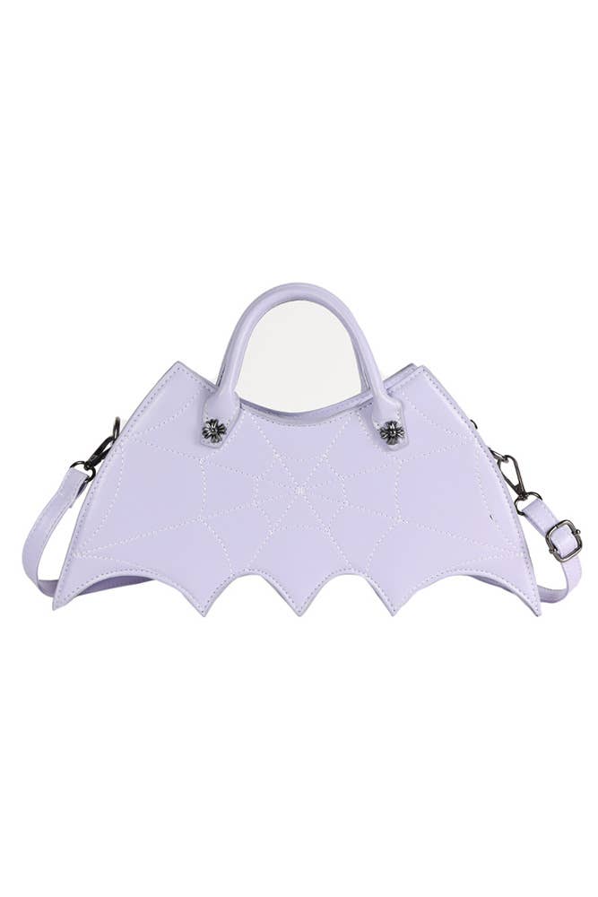 UNISHE - Wholesale Top Handle Bag - Women's - Halloween Bat PU Handbag ZK2204