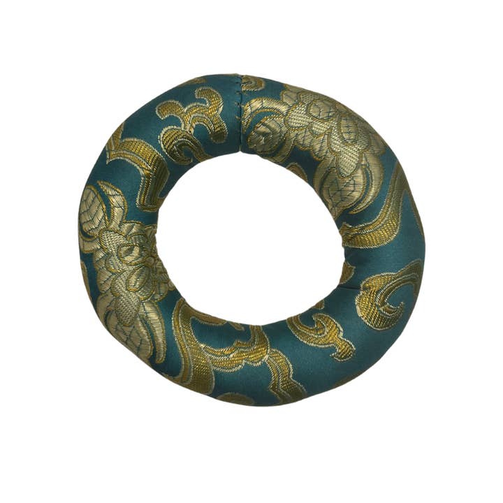 Tika - Wholesale Meditation Supplies - Silk Ring Cushion for Singing Bowl - Small3