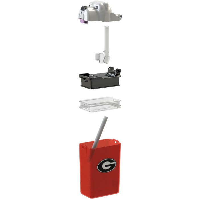 Kitchen Innovations Inc. - Wholesale Lunch bag/box – Kids - Drink in the Box 2 FunTop (8 oz) - University of Georgia2