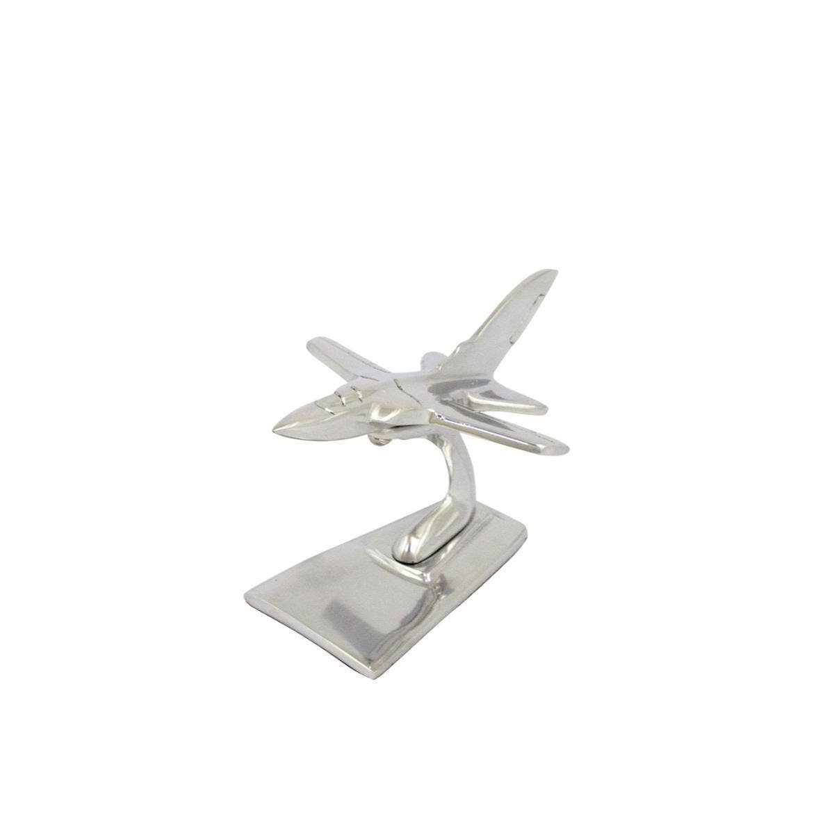 Nauticalia - Wholesale Beeldje/beeldhouwwerk - Aluminium Tornado Sculptuur, 13 cm0